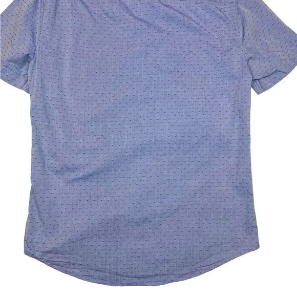 ⚡️SOLD⚡️Armani Exchange Men's Youth Ditsy-Print Dobby Shirt Slim Fit Button Down - Picture 15 of 16